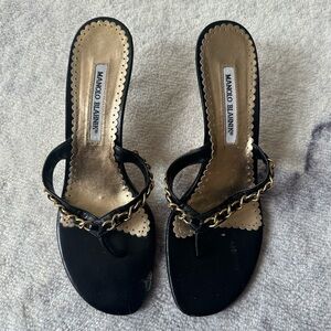 Manolo Blahnik Vintage Kitten Heels